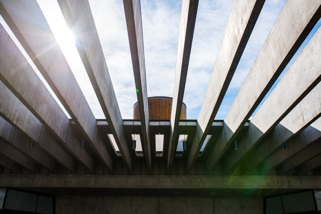 amazing winery entrance architecture