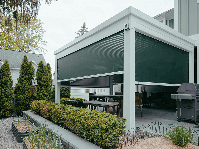 Prepare Your Bellevue Patio for Rainy Weather with Pergola Covers and Motorized Shades Seasonal Maintenance & Checklist for Rainy Weather